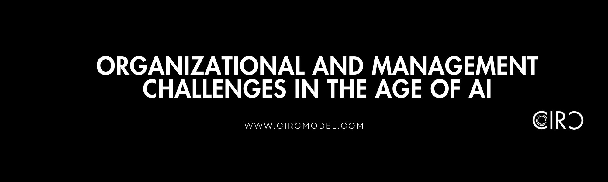 An Analysis of Organizational and Management Challenges in the Age of AI.